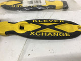 Uline Deluxe Klever X Change Dual Sided Yellow Lot Of 2
