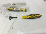 Uline Deluxe Klever X Change Dual Sided Yellow Lot Of 2
