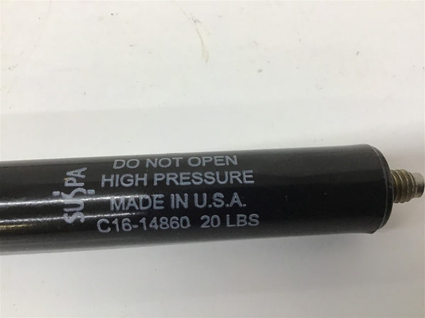 Suspa C16-14860 Gas Spring 20 Lbs – BME Bearings and Surplus