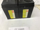 APC RBC5 Replacement Battery Cartridge 2 Batteries 12V