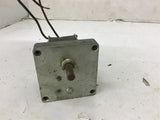 Dayton 3M099 Gear motor 120 Volts 1/2 Amp 18 Rpm Single Phase 166:1 Ratio