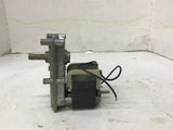 Dayton 3M104 GearMotor 6.3 RPM 115 Volts 525:1 Ratio 1/60 HP