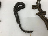 1/2" Roller Chain Lot Of 3