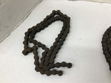 1/2" Roller Chain Lot Of 3