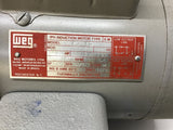 WEG FJ-1W 115/208/230 V 3510 RPM 1 HP ENCL TEFC AC Motor