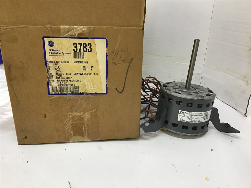 GE 5KCP39GGP730 S 1/4 HP 1075 RPM 115 V AC Motor
