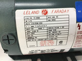 Leland Faraday M-236E 1/3 HP AC Motor 15/208-230 Volts 3600 Rpm 2P Single Phase