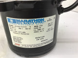 Marathon JPF48S17S101D 1/8 HP AC Motor 115 Volt 1725 Rpm Single Phase 48 Frame