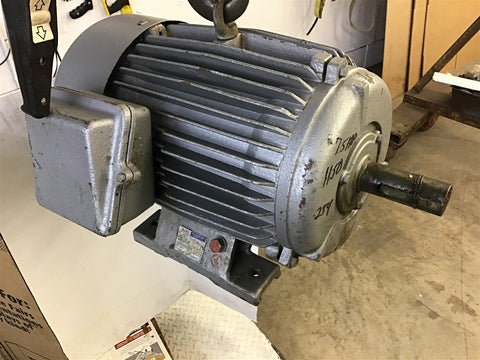 Ajax 7-1/2 HP AC Motor 208/230V 1150 RPM 254T