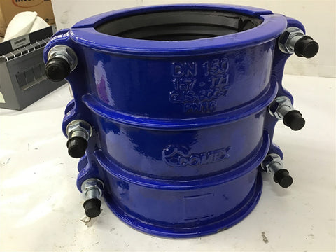 Domex DN150 Blue Water Main Coupling 157-171 GJS-500-7