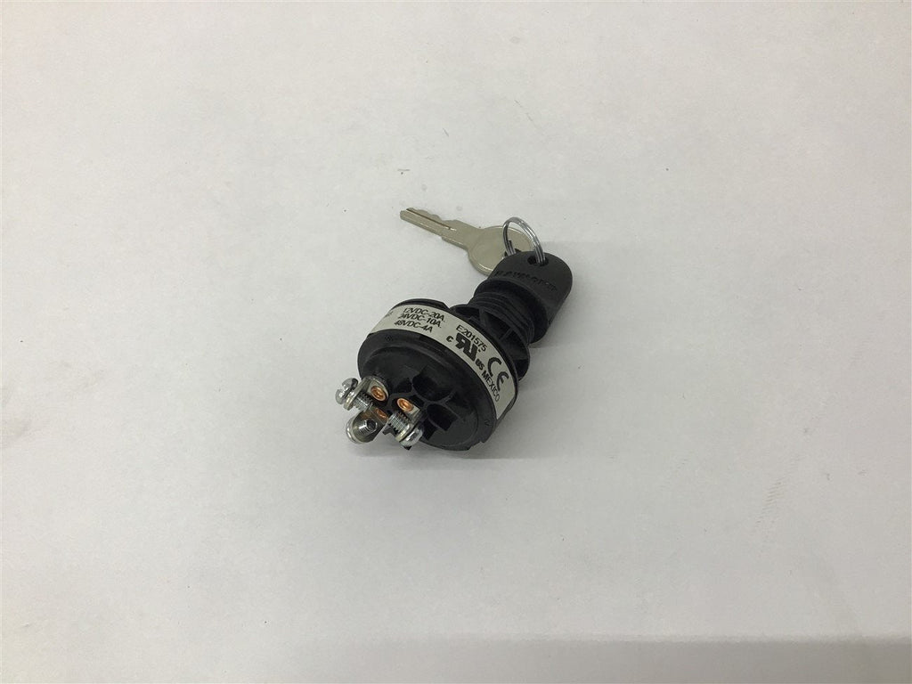 Ignition Key Switch E201575 12VDC -20A/24VDC-10A/48VDC-4A
