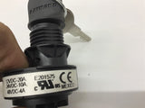 Ignition Key Switch E201575 12VDC -20A/24VDC-10A/48VDC-4A