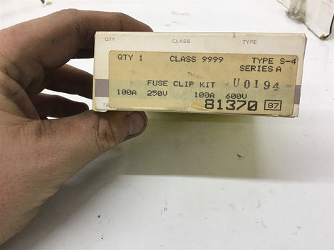 Square D C9999 S-4 100A 600V Fuse Clip Kit