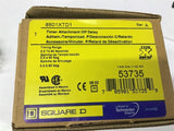 Square D 8501XTD1 Timer Attachment Off Delay Range .2 To 60 Seconds
