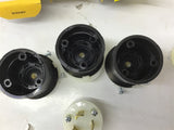 Hubbell HBL2321 20A 250V 2 Pole 3 Wire Twist Lock Plug Lot Of 3