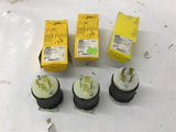 Hubbell HBL2431 20A 3PH 480VAC Lot Of 3