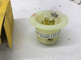 Hubbell HBL2735 30A 480V 3 PH Twist Lock Flanged Inlet