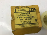 Hubbell HBL2735 30A 480V 3 PH Twist Lock