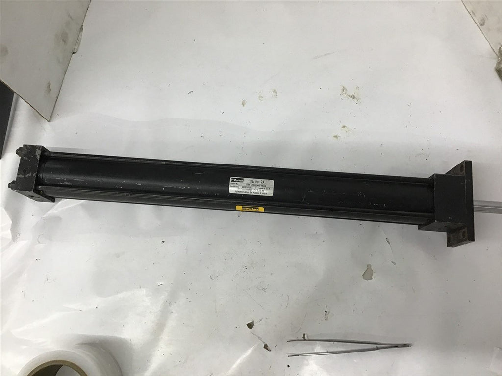 Parker CJAUV14AC Pneumatic Cylinder 18-7/8" S x 5/8" Ram Shaft OD 250 PSI