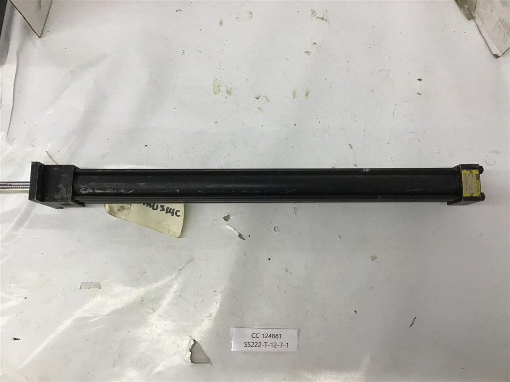 Parker CJ2AKUS14C Pneumatic Cylinder 5/8" Ram Shaft OD x 19" Stroke