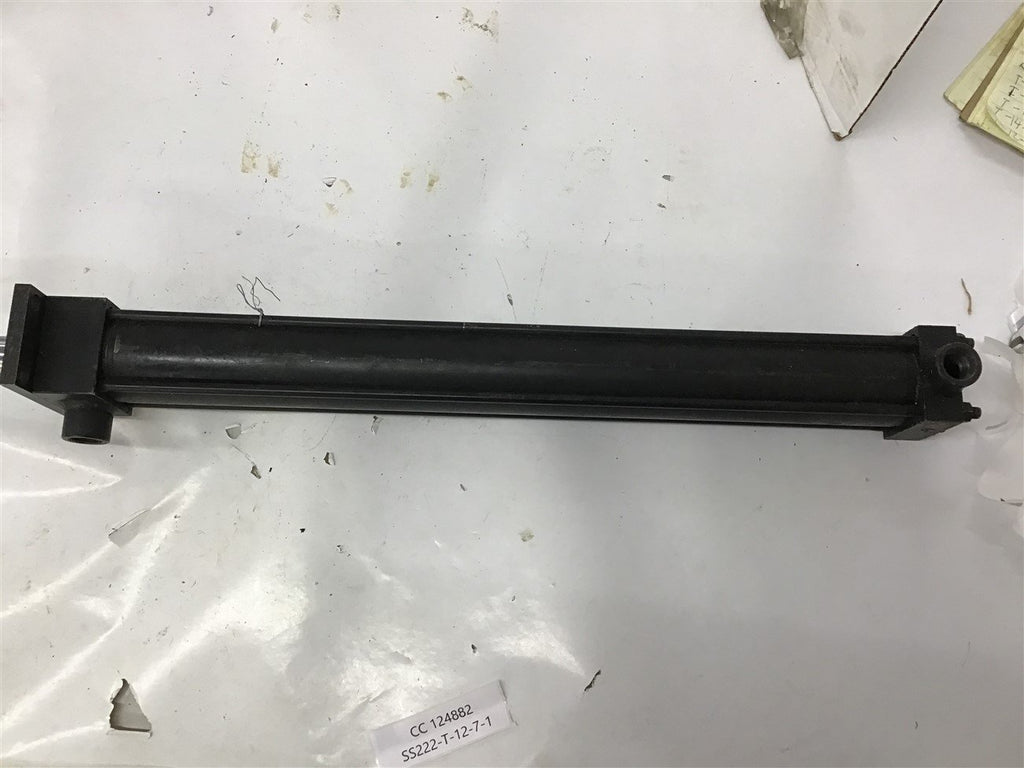 Parker CJ2AS33C Pneumatic Cylinder 2" B x 19"S x 1" Ram Shaft OD