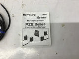 Keyence PZ2-62P Micro Optical Sensor 500 MM Range 12-24 Vdc