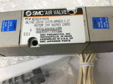 SMC NVS4214-0009D 4 Port 110VAC Solenoid Valve