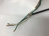 10' 14/3 14AWG 3 Wire 3 Prong Plug Lot Of 2
