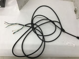 10' 14/3 14AWG 3 Wire 3 Prong Plug Lot Of 2