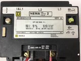 Square D 8536SD01S Size 2 Starter 25 HP 460 Volts 120 volt Coil 8536SD01V02S
