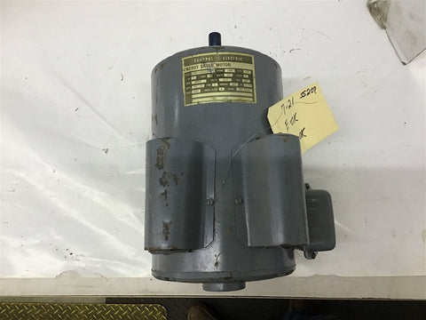 GE 5KC184AL29 5 HP AC Motor 220 Volts 1800 Rpm 184 Frame Single Phase