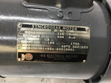 US Electric NTF-GW Syncrogear 1/8 HP AC Gear Motor 115/230 V Single Phase 9:1