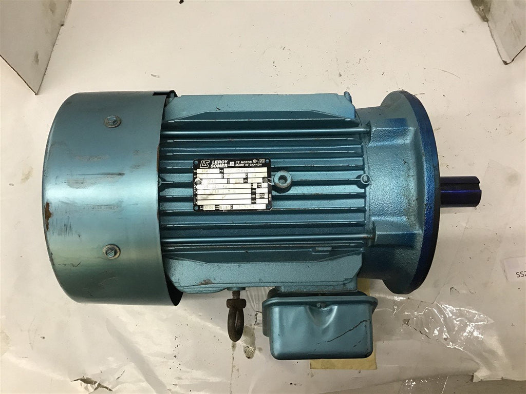 Leroy Somer B22KR5DQAJAX 7.5 HP AC Motor 208/230/460 Volt 1800 Rpm 4P 213TC