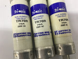 Ferraz Shawmut TR70R 70A 250V Fuse Lot Of 3