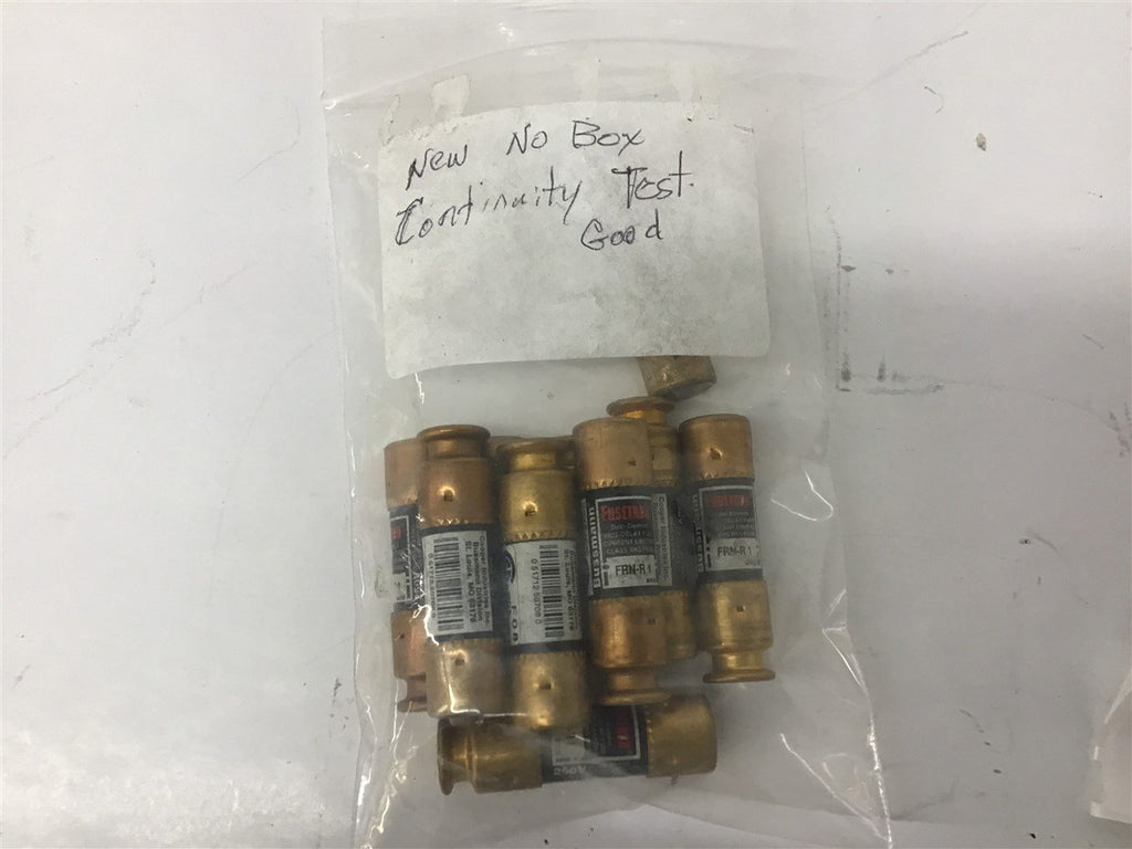 Fuse Tron FRN-R-1 1A 250V Fuse Lot Of 10