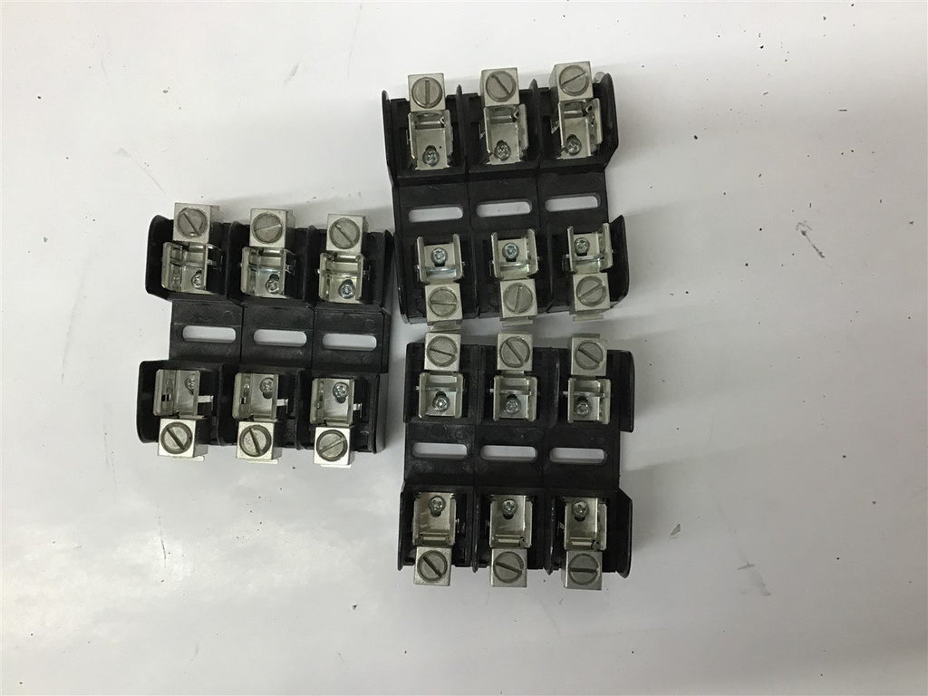 Ferraz Shawmut 20308R 250V 30A Fuse Block Lot Of 3