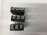 Ferraz Shawmut 20308R 250V 30A Fuse Block Lot Of 3