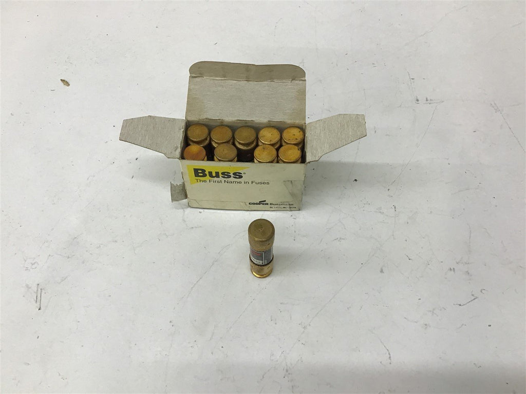 Buss FRN-R-6/10 Fuse 6/10 Amp 250 Volt Lot Of 10