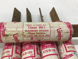 Limitron KTS-R-100 Fuse 100 Amp 600 Volts Lot Of 5