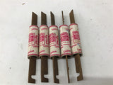Limitron KTS-R-100 Fuse 100 Amp 600 Volts Lot Of 5