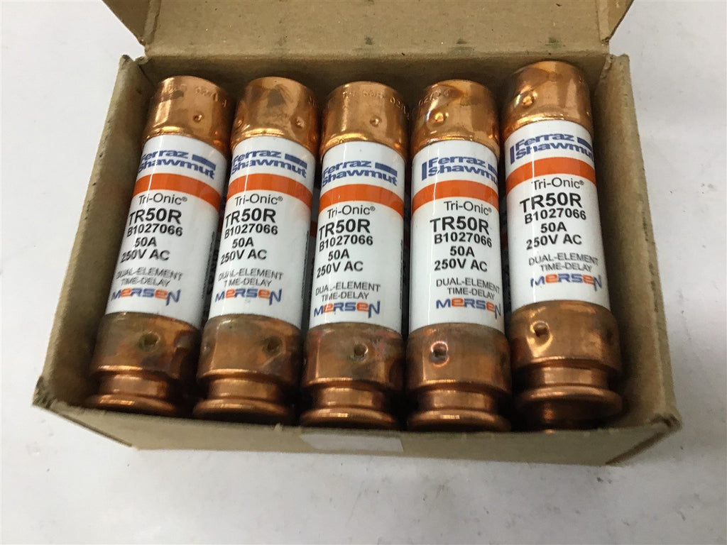 Mersen TR50R 50 Amp 2550 Volt Fuse Lot Of 10