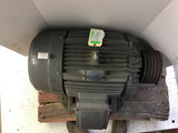 Teco Motor N0404 40 HP AC Motor 230/460 volt 1800 Rpm 4P 324T Frame