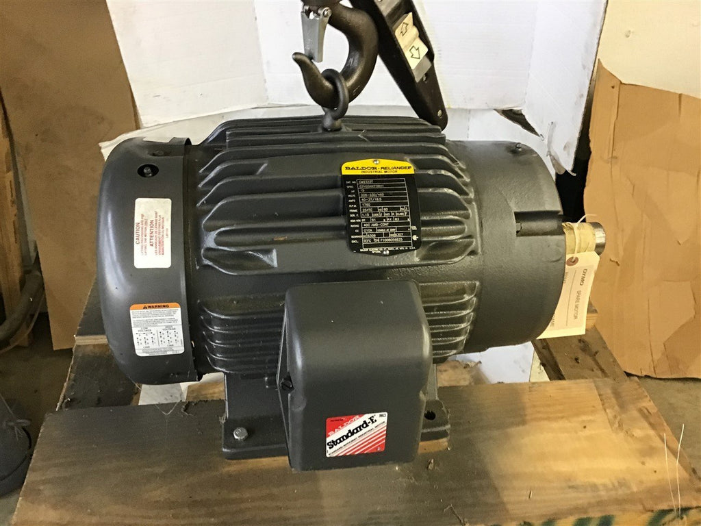 Baldor CM2333T 15 HP AC Motor 208-230/460 V 1800 Rpm 4P 254TC Frame
