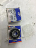 KBC 6202DDC3G81 6202-B-2DRS-L038-C3#0 Bearing Lot Of 2