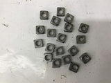5/8" Square Nuts Lot Of 19