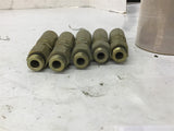 Brass Crimp Fitting MBX-08-08 Lot Of 5