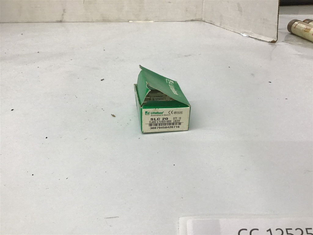 LittelFuse SLC 20 600V 20 A Fuse Lot Of 10