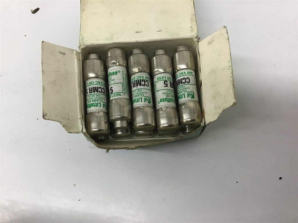LittelFuse CCMR 5 Fuse 5 A 600V Lot Of 10