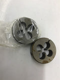 Adjustable Round Spilt Dies 3/8 NC 16 Lot Of 3