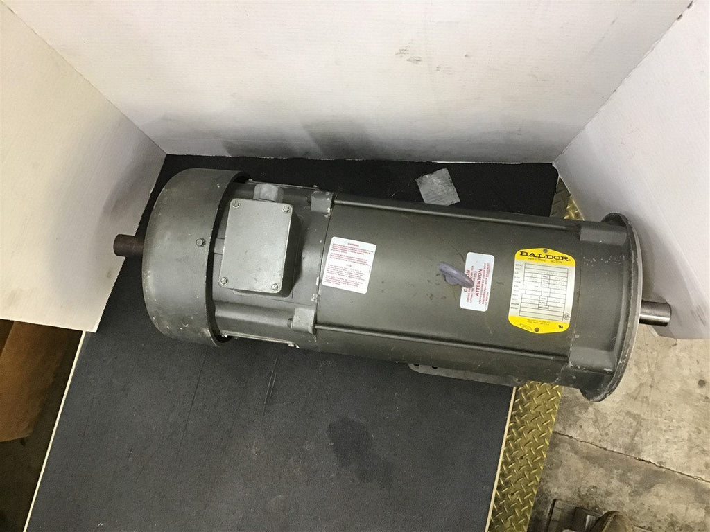 Baldor 36P153Z507 3 HP DC Motor 180 Arm Volts 1750 Rpm 184TCZ Frame